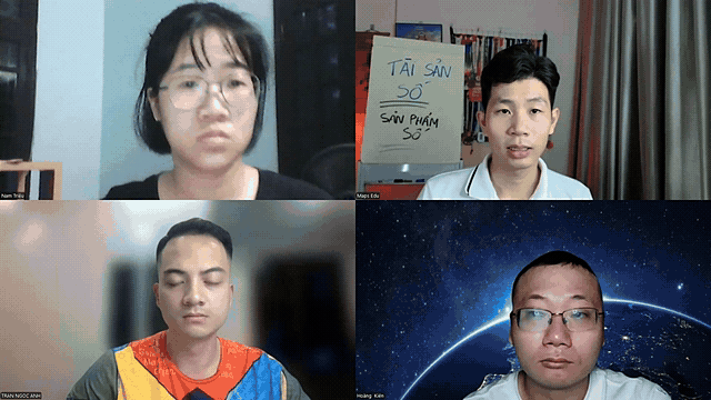 Hình ảnh thực tế từ buổi chia sẻ về tài sản số và sản phẩm số